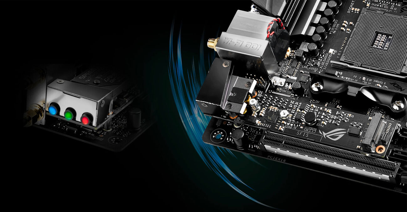 ASUS ROG STRIX B450-I GAMING - Płyty główne Socket AM4